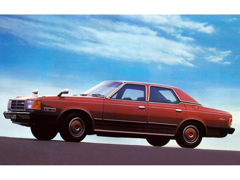 Mazda Luce (LA43S, LA4MS) 3 поколение, рестайлинг, седан (10.1979 - 09.1981)